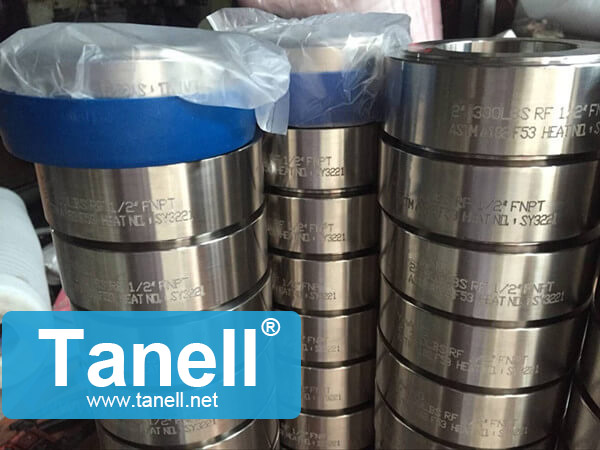 ASTM A182 F53 Flushing Rings RF 2 Inch CL300