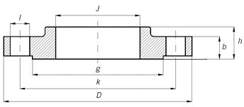 ANSI, ASME, ASA, B16.5 SLIP ON FLANGE RAISED FACE